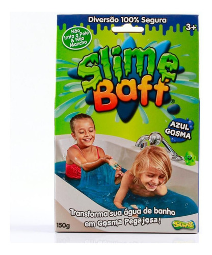 Slime Baff - Gosma Azul Sunny Brinquedos
