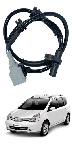 Sensor Abs Nissan Livina 1.6 1.8 10/.. Traseiro Ld Direito