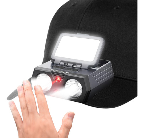 Lampara De Cabeza Led Recargable Multifuncional Bicicleta