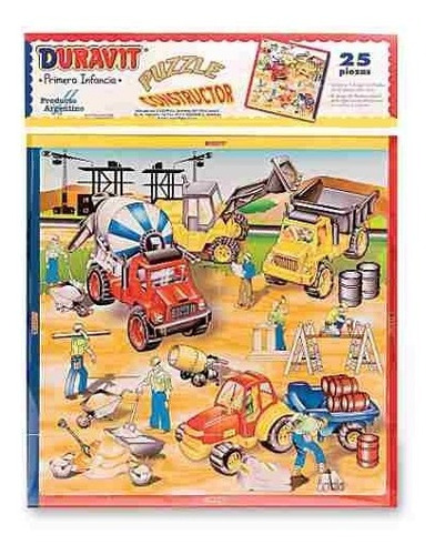 Rompecabezas Niños Puzzle Constructor Grande Art.18duravit