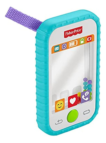 Fisher-price #selfie Fun Phone, Sonajero Para Bebé, Espejo Y