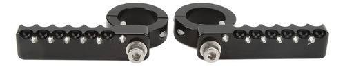 Highway Foot Pegs Clamps Adjustable Cnc Aluminum Footrests
