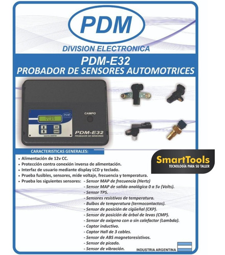 Imagen 2 de 4 de Probador De Sensores Automotrices Pdm E32