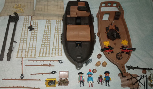 Barco Pirata Playmobil Geobra Referencia 3750 Del Año 1990