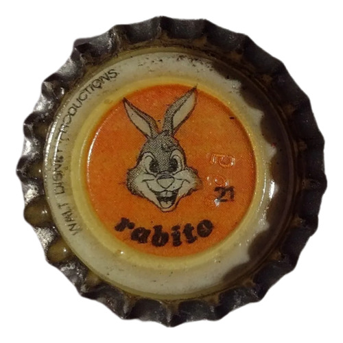 Tapita De Pepsi Colección Disney Conejo Pablito 21 (Usado)