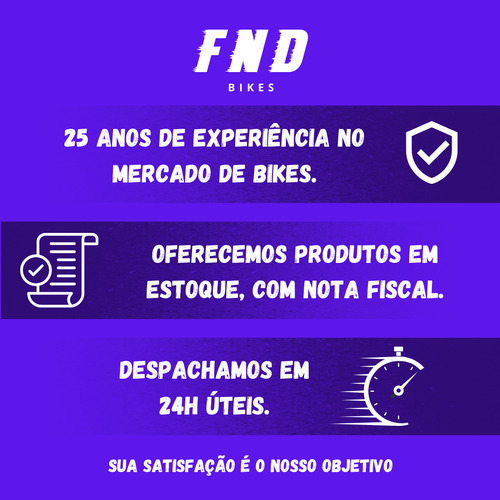 Manopla Luva Punho Com Trava De Alumínio 130mm Mtb Bicicleta