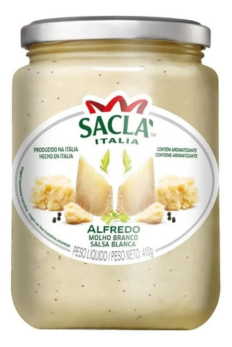 Molho Salsa Alfredo Saclá 410g