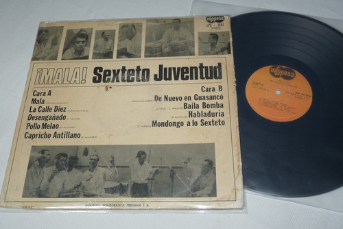 Jch- Sexteto Juventud Mala Salsa Guaguanco Lp (Usado)