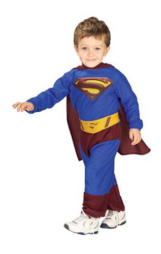 Disfraz Para Niño Superman Regresa Talla 2-4t Halloween
