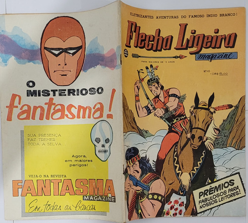 Hq Flecha Ligeira Magazine N.°45 1961 Leia O Anúncio (Usado)