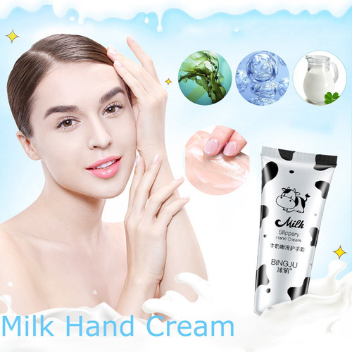 Genérica Winter Outdoor Milk Hand Cream Anti cracking Moisturizing To Dry Care 80G Almohadilla - Multicolor - Flores