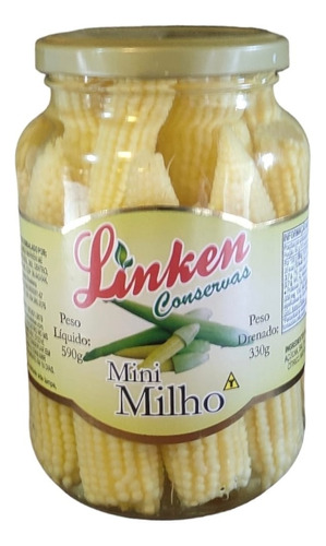 Mini Milho Em Conserva 330g, Não É Salgado