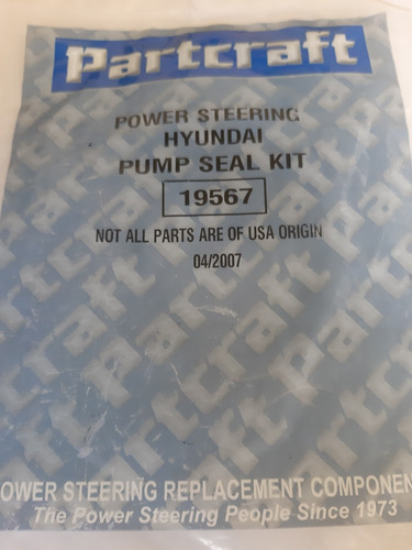 Kit Bomba Dirección Hidráulica Hyundai (estopera Grande)