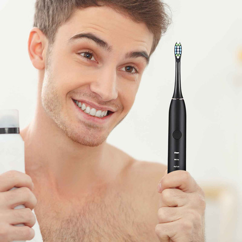 Cepillo De Dientes Eléctrico Q Inalámbrico Con Carga Automát