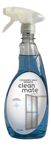 Clean Mate Vidrios 600 Ml: Limpiador Para Vidrios Con Arioma