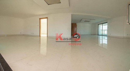 Imagem 1 de 12 de Apartamento Alto Padrão Com 4 Dormitórios À Venda, 490 M² Por R$ 8.480.000 - Ponta Da Praia - Santos/sp - Ap10847