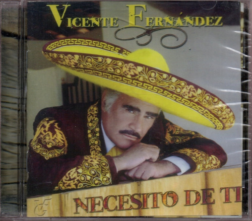 Cd Vicente Fernandez Necesito De Ti..