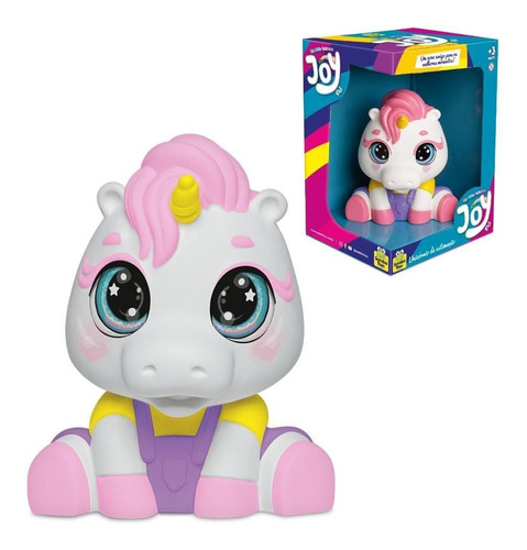 Joy Unicórnio Pet Em Vinil Brinquedo Infantil Samba Toys