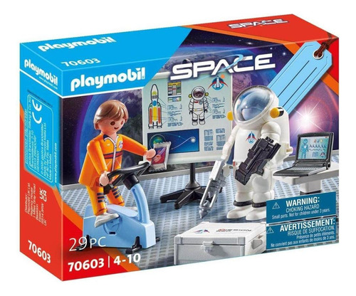 Playmobil 70603 Treinamento De Astronauta Space 29 Pcs