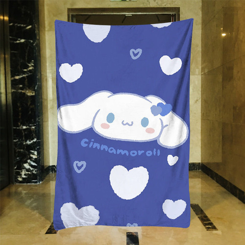 Manta Con Estampado Sonrisa De Cinnamoroll De Amor Digital