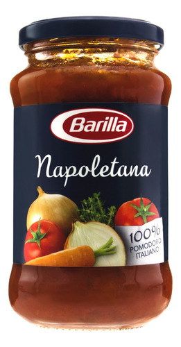 Molho de Tomate Napoletana Barilla sem glúten 400 g