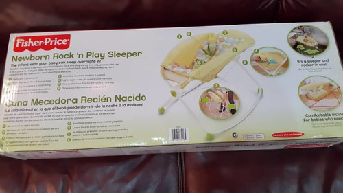 Imagen 2 de 2 de Cuna Mecedora Fisher Price