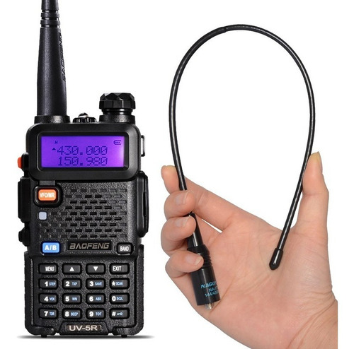 Radio Comunicador Baofeng Dual Band Uv5r + 1 Antena Nagoya