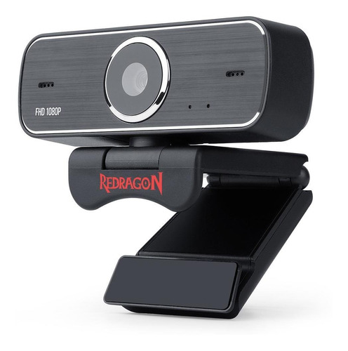 Webcam Gamer Redragon Streaming Hitman Fhd 1080p Fixo Gw800