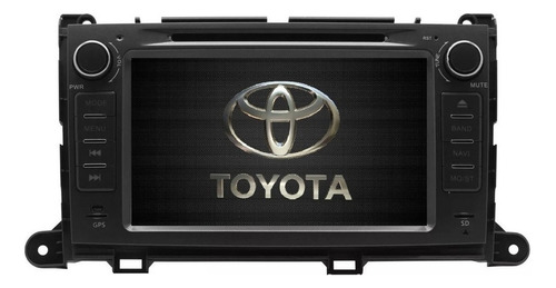 Toyota Sienna 2011-2014 Dvd Gps Touch Radio Bluetooth Usb Sd