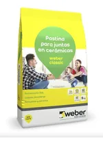 Comprar Pastina Weber Classic 5kg Varios Colores Sibaco