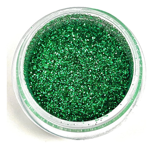 Holiday Green - Polvo De Diamante De Lujo, 0.21 Oz, Fabricad