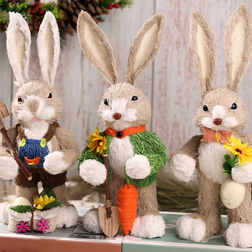 Bonita Figurita De De Pascua, Decoración Delicada, Estilo A