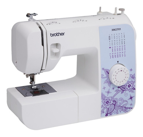 Máquina de coser Brother XM2701 portable blanca 110V