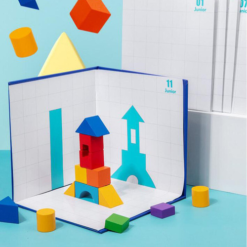 Bloques De Construcción De Madera, Juego De Apilamiento