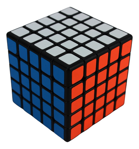 Cubo Mágico Profissional 5x5x5 Speedcube Black