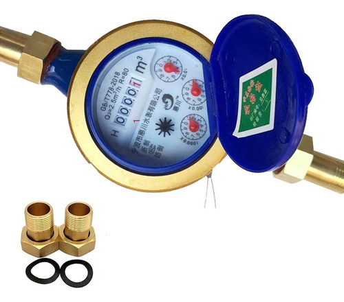 Medidor Remarcador De Agua Con Conexión 1/2 (15mm)