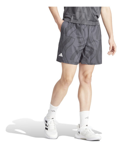 Short Para Hombre adidas Club Graphshort Casual.