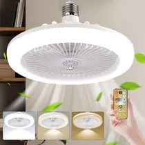 Comprar Ventilador De Techo Con Control Remoto Lámpara-ventilador Multifuncional Con Tres Tonos De Luz Ajustables Para Dormitorios Y Salones.
