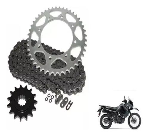 Kit Sprockets Con Cadena Kawasaki Klr650