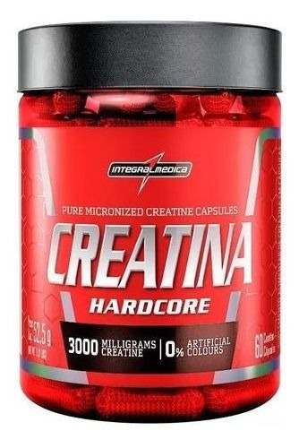 Creatina 60 Capsulas 100% Pura - Integralmedica