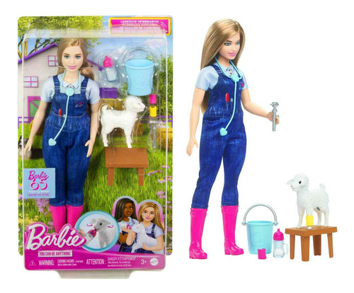 Barbie Profesiones Muñeca Granjera