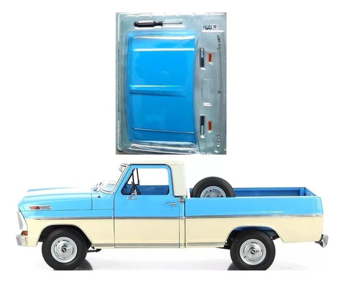 Set Completo Pickup Ford F-100 Salvat Pruni 110 Piezas Armar