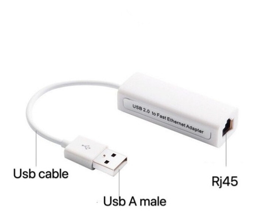 Adaptador Usb 2.0  To Rj45 