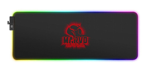 Imagen 1 de 3 de Mouse Pad gamer Marvo G45 Scorpion de goma y tela xl 305mm x 800mm x 4mm negro