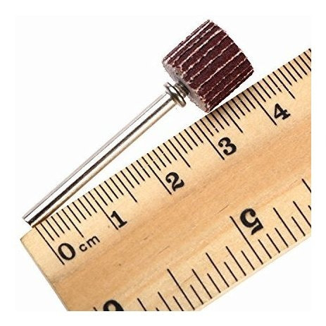Imagen 7 de 9 de Dophee 10pcs 240 Grit Flap Lijado Rueda Cabeza De Pulido Dis