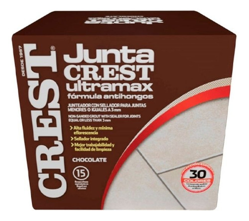 Juntacrest Ultramax 5kg Chocolate - Crest