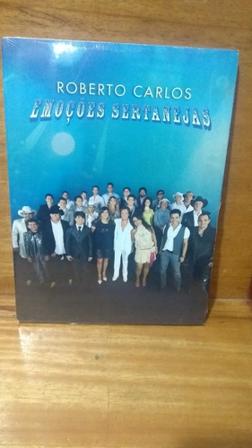 Dvd Roberto Carlos Emoções Sertanejas Lacrado Original