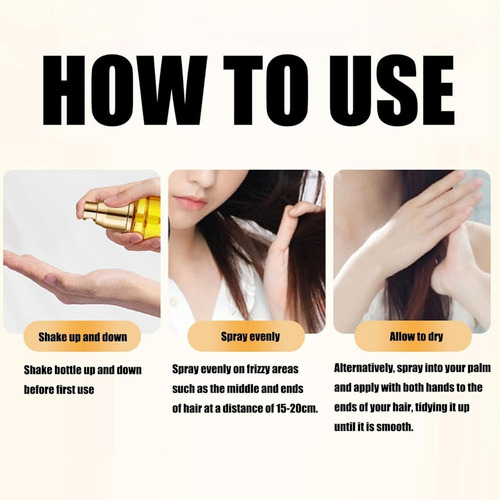 . Spray For El Cabello Con Esencia Suavizante Perfumada