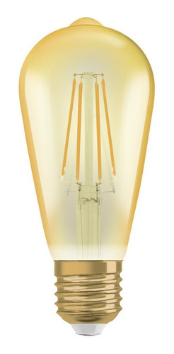 Lámpara Led Vintage Edison Dimerizable 7,5w Ledvance Osram Color De La Luz Blanco Cálido