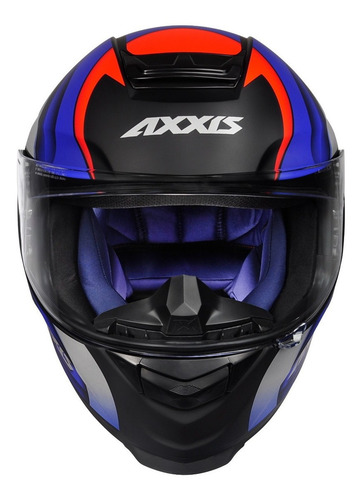 Imagem 4 de 8 de Capacete Moto Axxis Eagle Preto Fosco Lançamento